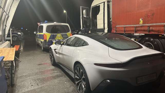 Aston Martin bei Kontrolle beschlagnahmt: 23.000 Euro fällig