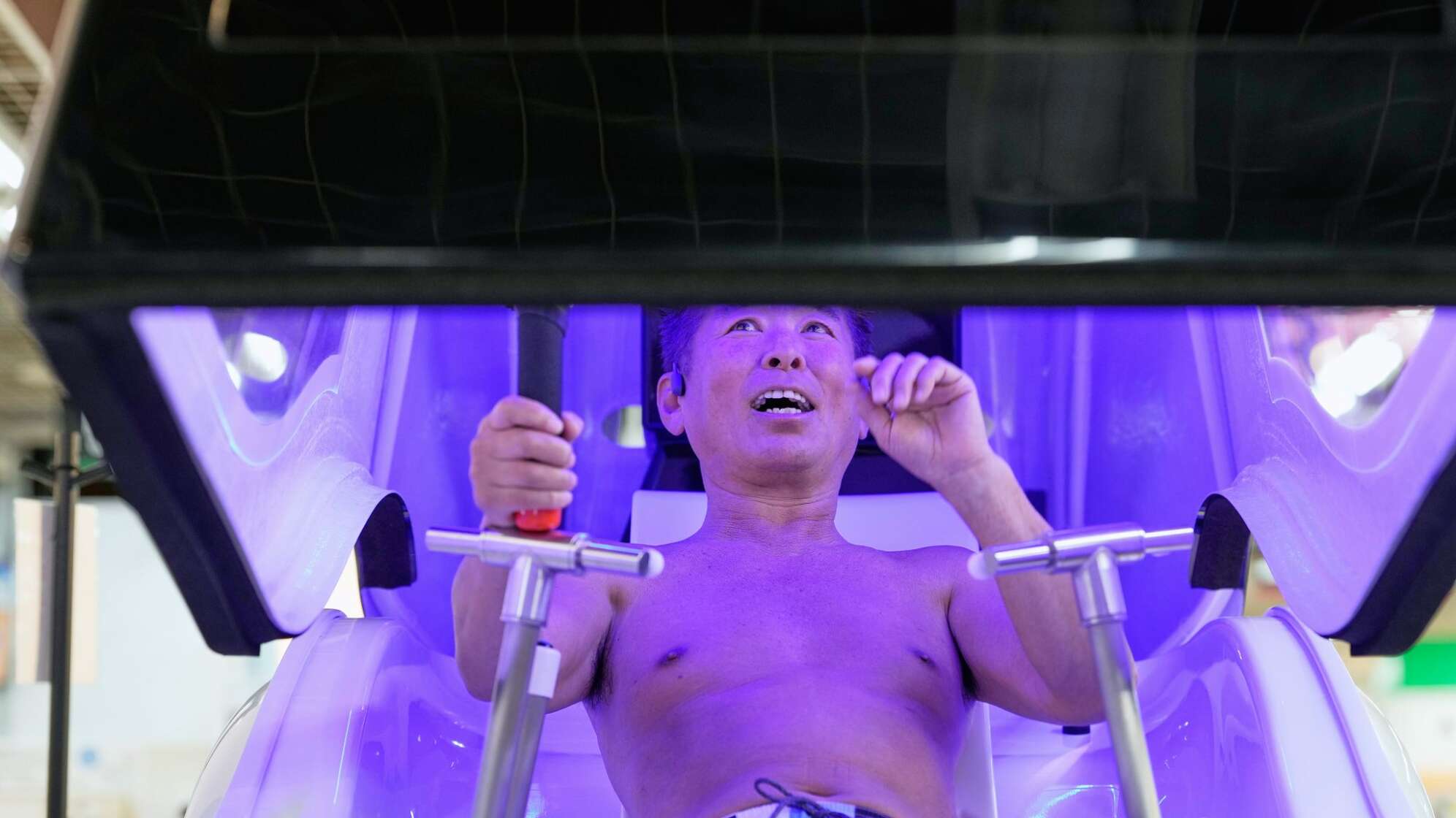 Menschliche Waschmaschine in Japan: Sauber in 15 Minuten