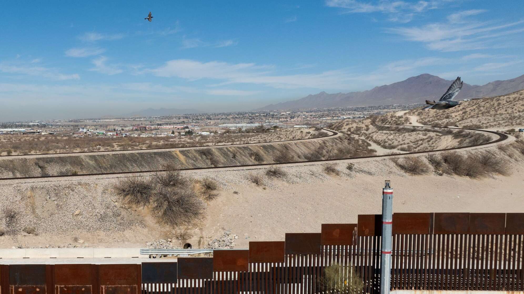 Grenze zwischen den USA und Mexiko