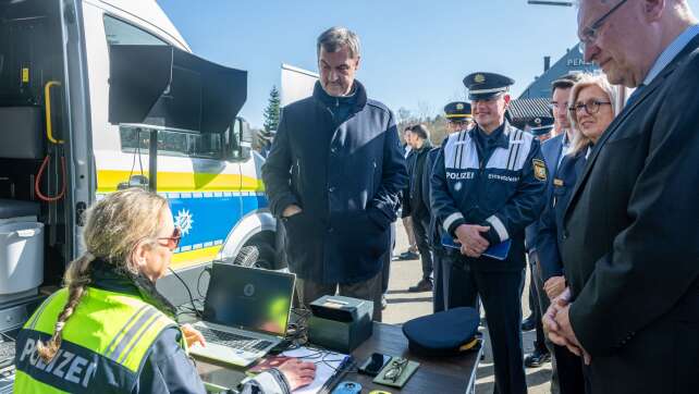 Bayerns Grenzpolizei: Deutlich weniger unerlaubte Einreisen