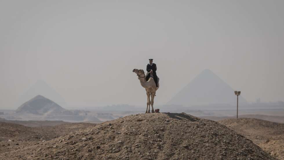 Pyramide bekritzelt: Ägyptischer Reiseführer festgenommen