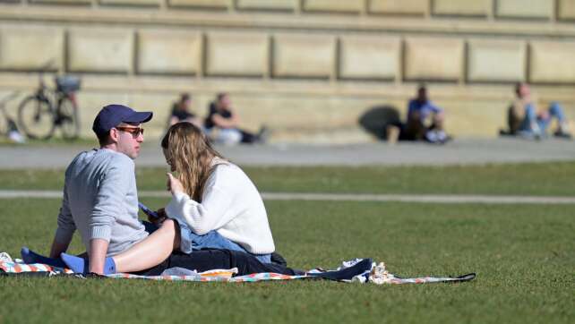Milde Temperaturen und Sonne - vor allem in Franken