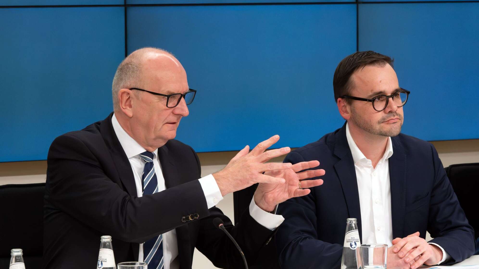 Brandenburger SPD und CDU stellen Koalitionsvertrag vor