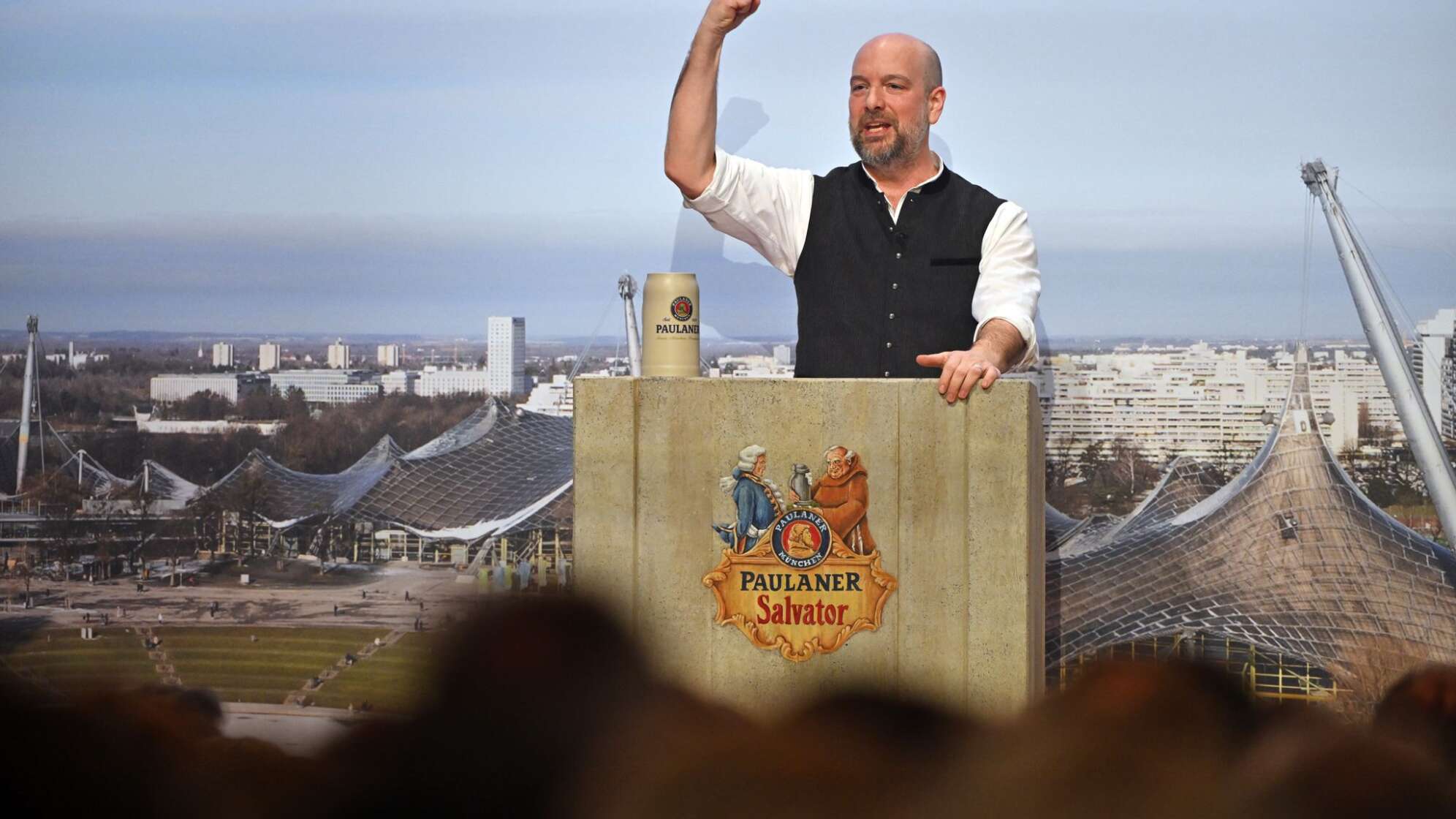 Starkbieranstich auf dem Münchner Nockherberg