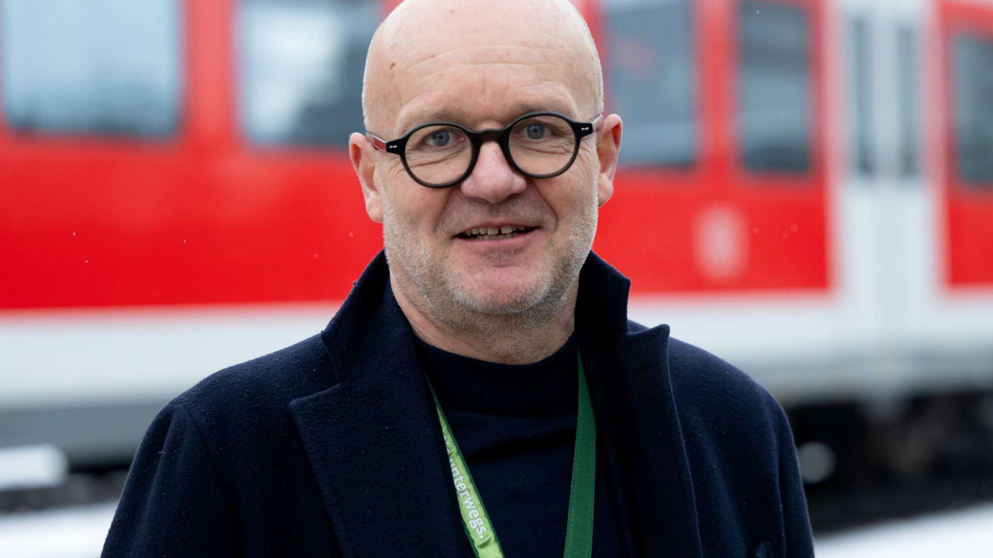 Präsentation einer ferngesteuerten S-Bahn