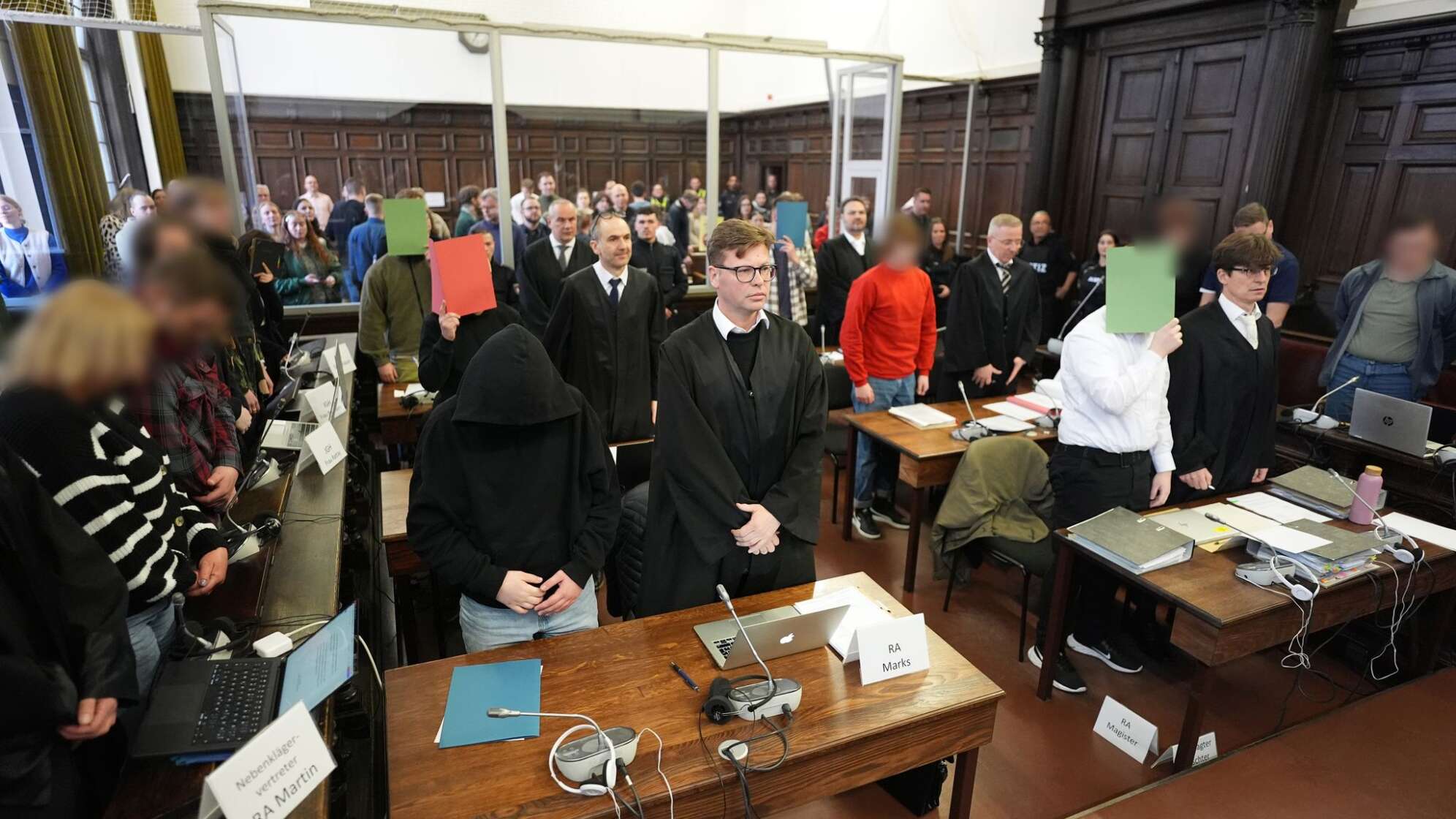 Beginn Prozess gegen rechtsextreme Terrorgruppe