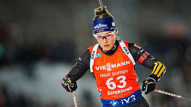 Biathletin Fichtner überraschend Weltcup-Fünfte