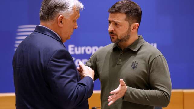 Selenskyj droht Orban mit ukrainischen Soldaten