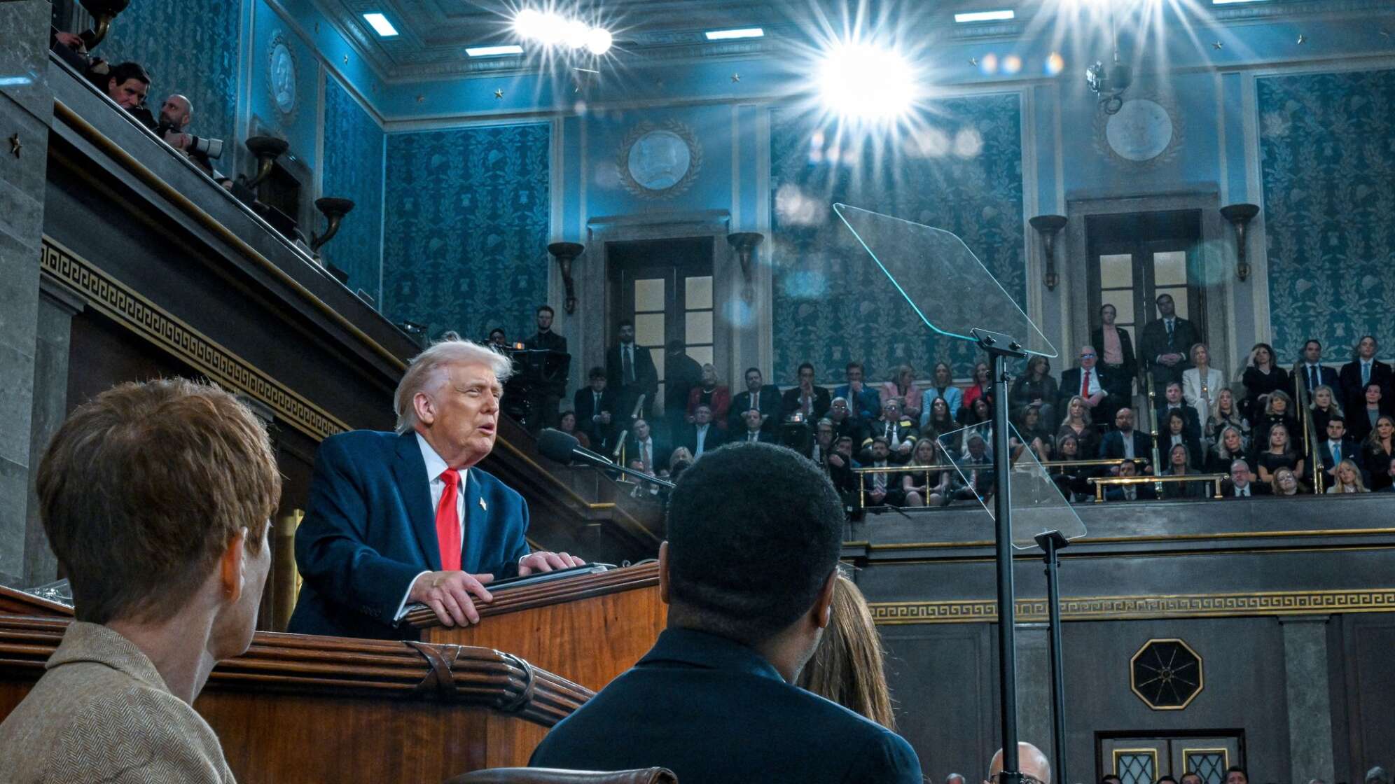 Donald Trump im Kapitol