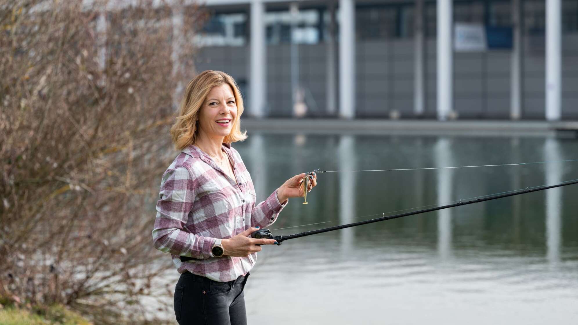 Beginn der Messe Aqua-Fisch -  Barbara Kijewski