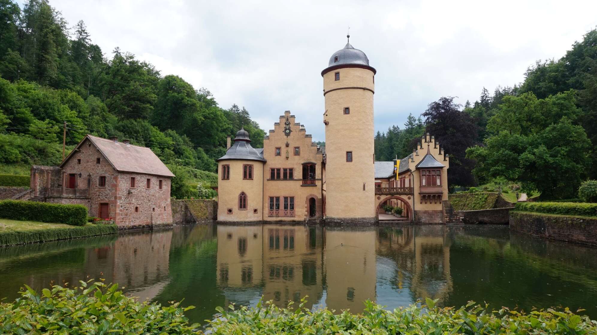 Wasserschloss Mespelbrunn im Spessart