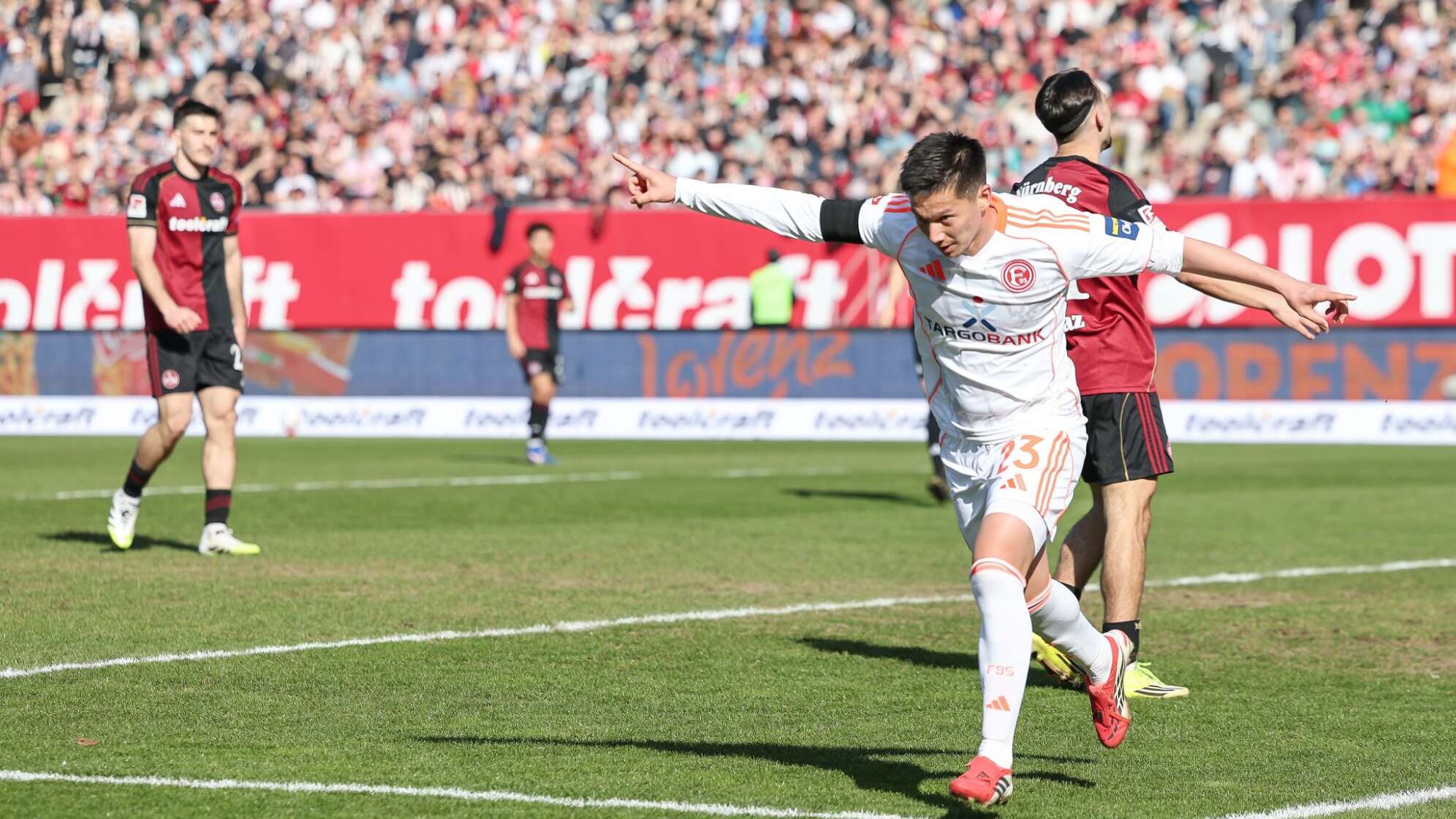 1. FC Nürnberg - Fortuna Düsseldorf