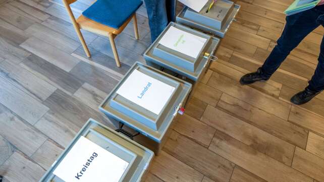 Gute Beteiligung an Kommunalwahl in Bayern