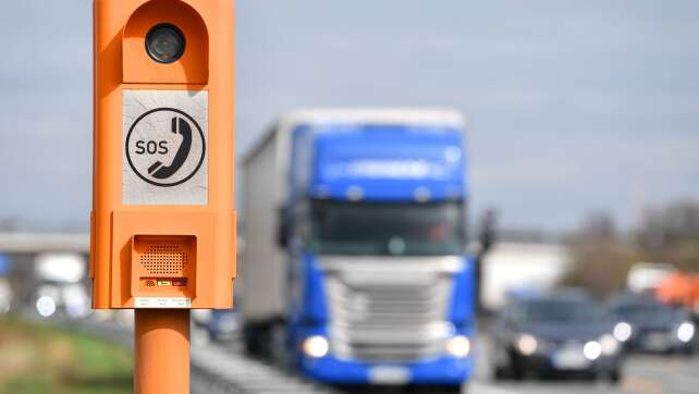 Notrufsäulen an Autobahnen bundesweit ausgefallen