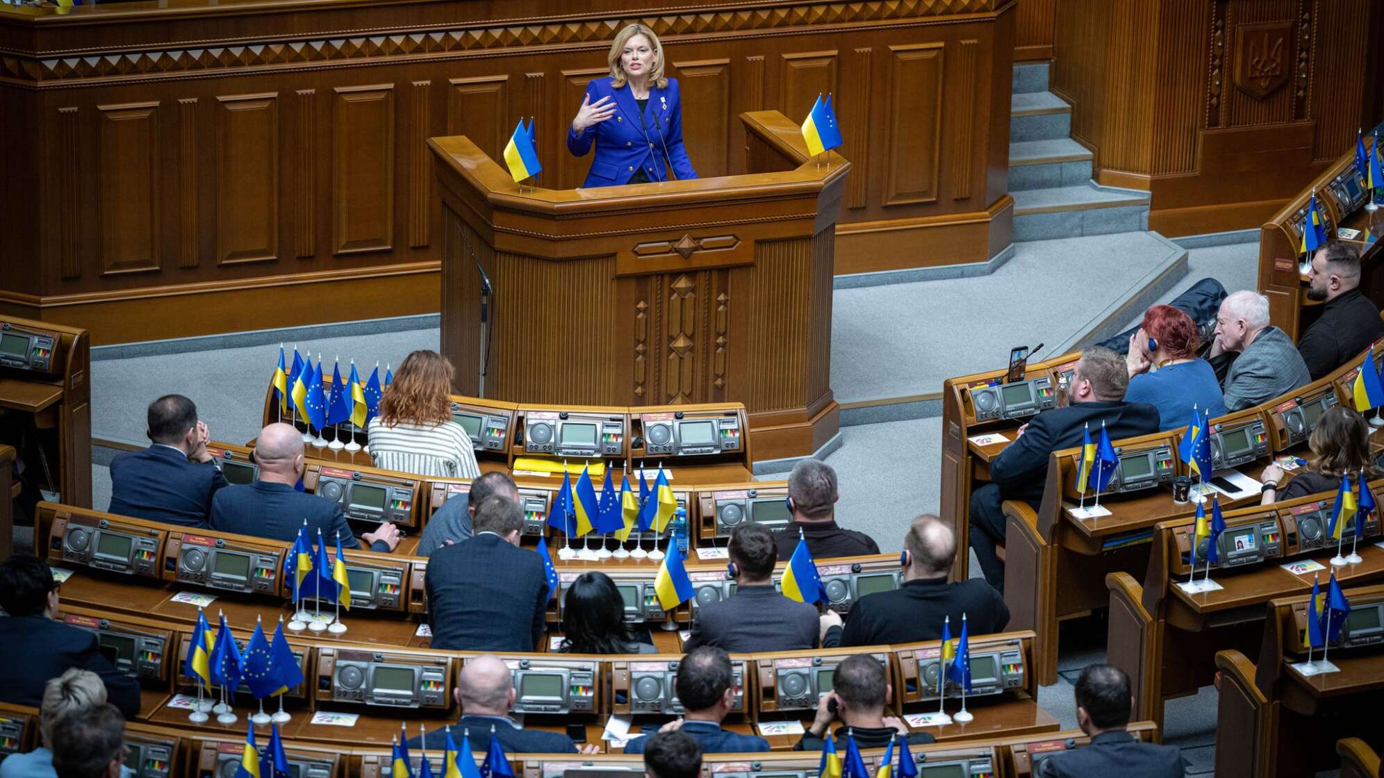 Bundestagstagspräsidentin Klöckner in der Ukraine