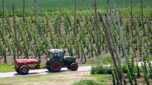 Mann gerät auf Hopfenfeld in Wickelmaschine und stirbt