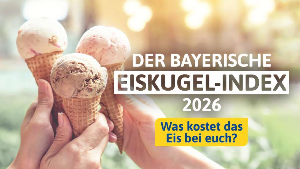 Der ANTENNE BAYERN Eiskugel-Index 2026