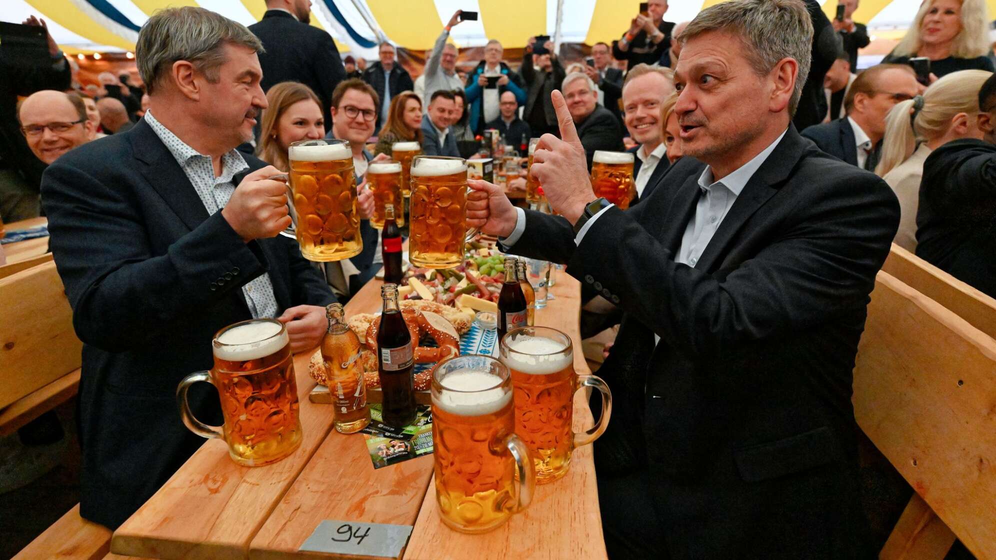 Wahlkampfveranstaltung des CDU-Kandidaten Baldauf