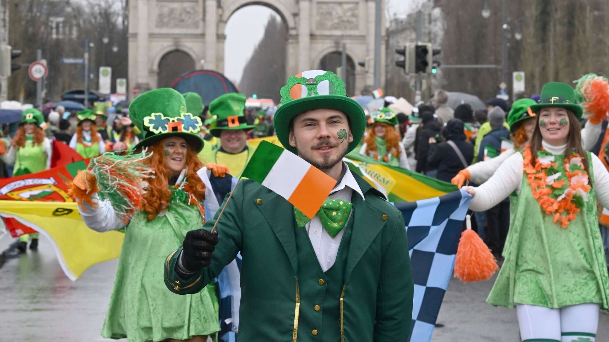 St. Patrick's Day Parade in München