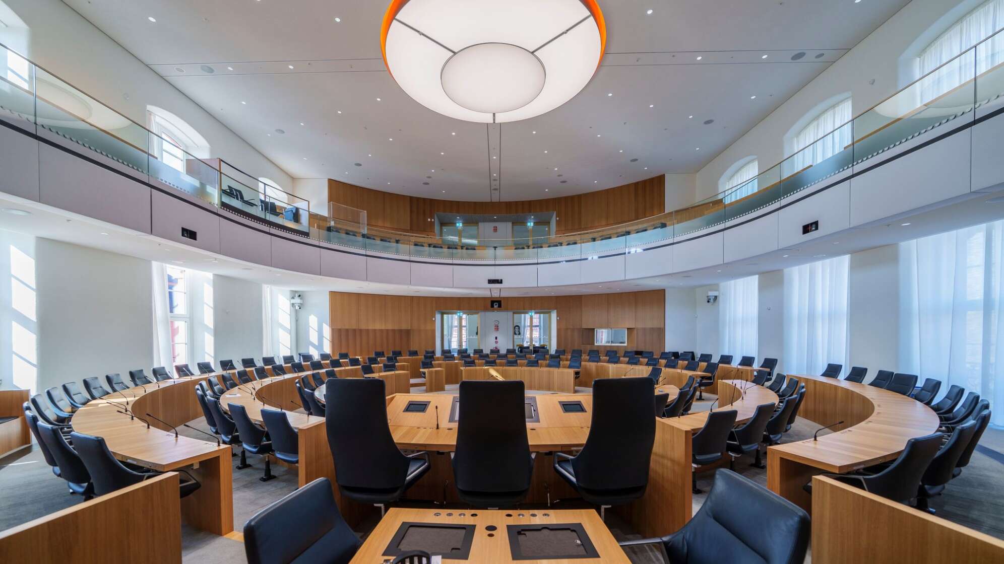Blick in den Landtag von Rheinland-Plfaz
