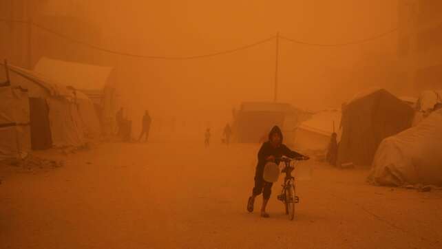 Sandsturm zieht über Israel und Gazastreifen