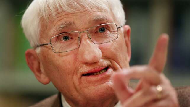 Blume würdigt Habermas als «intellektuelle Instanz»