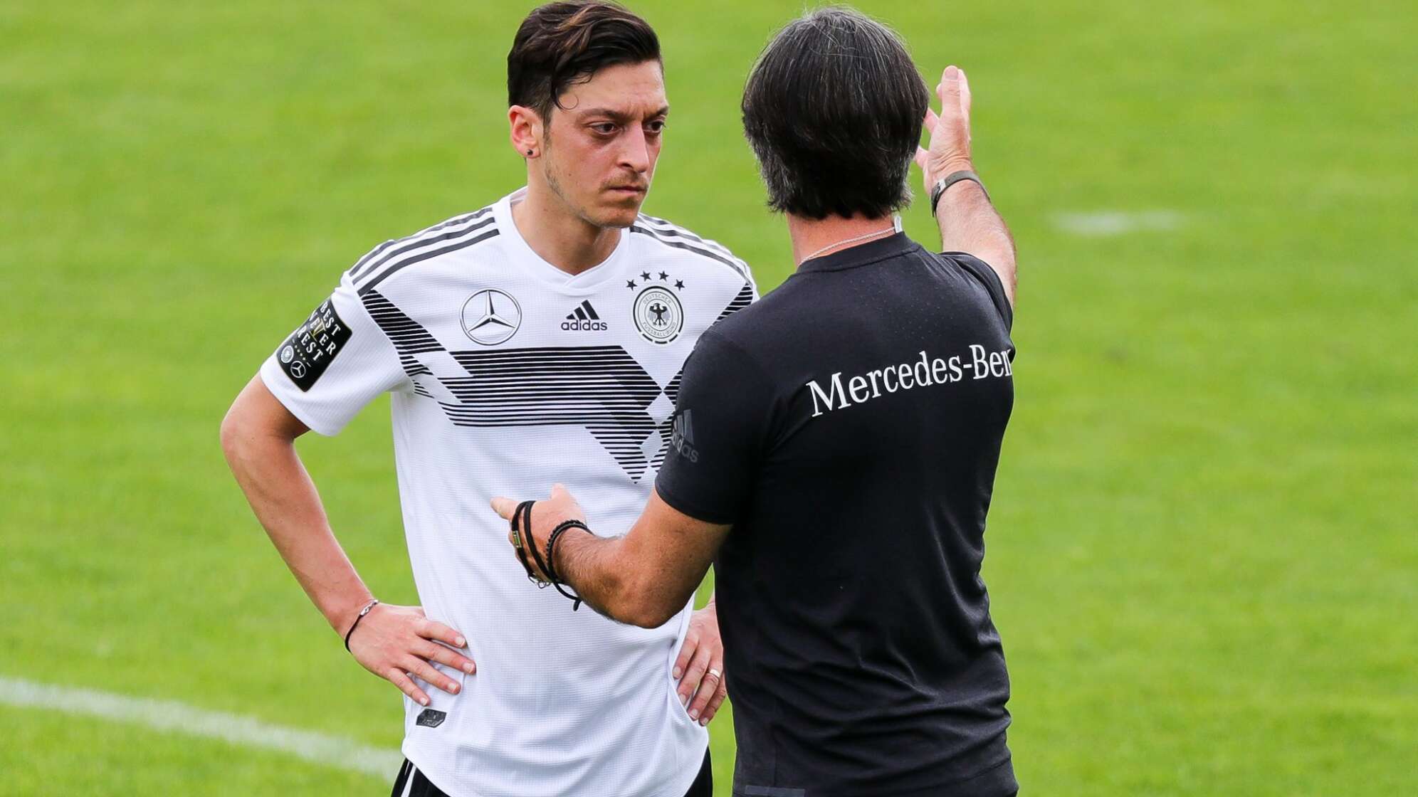 Joachim Löw und Mesut Özil