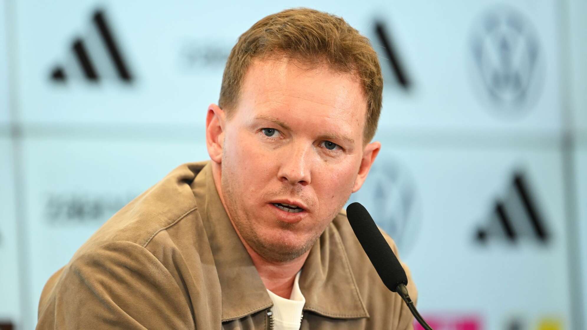 Pressekonferenz Fußball-Nationalmannschaft