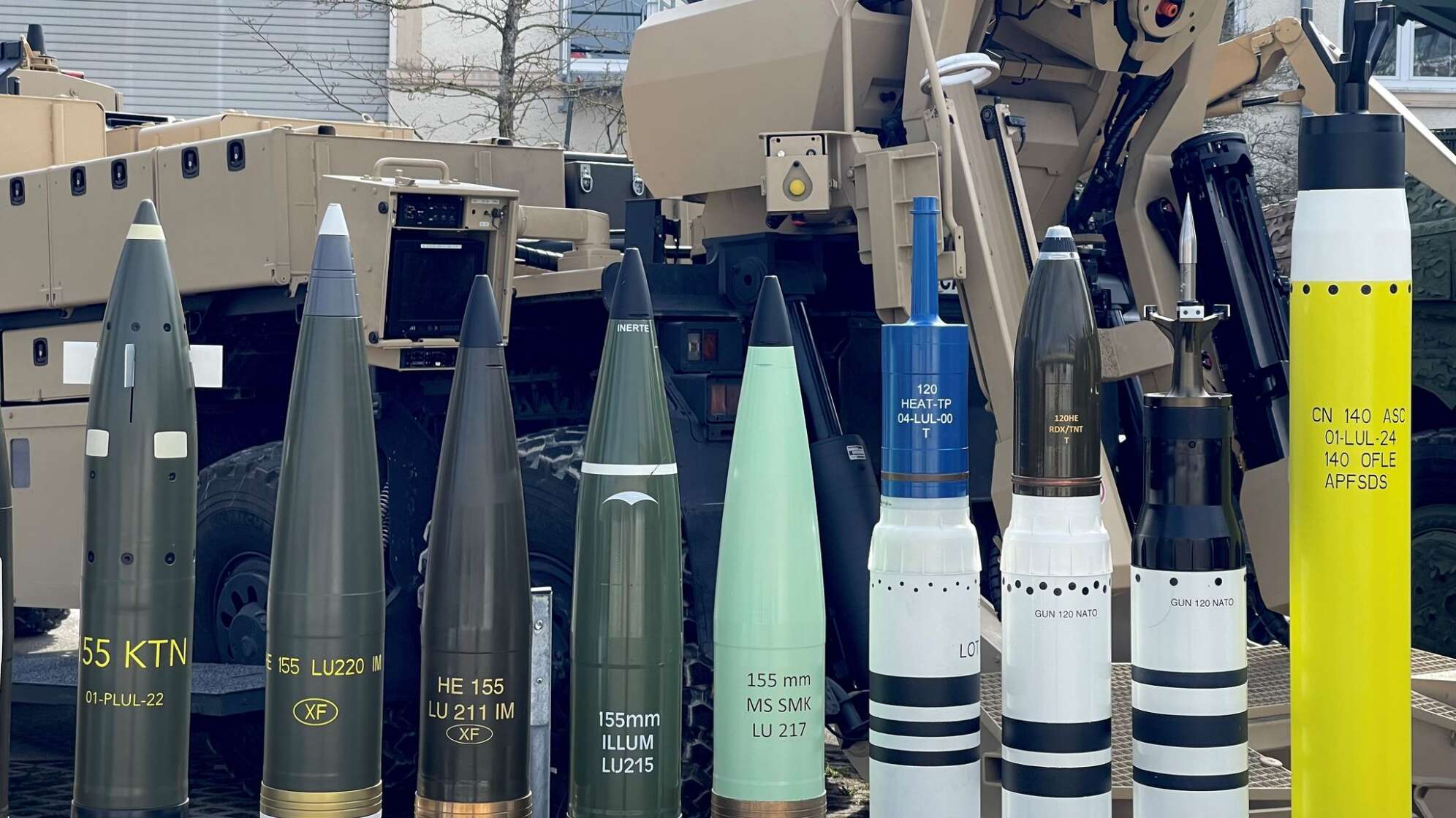 Rüstungskonzern KNDS - Panzer- und Artilleriegranaten