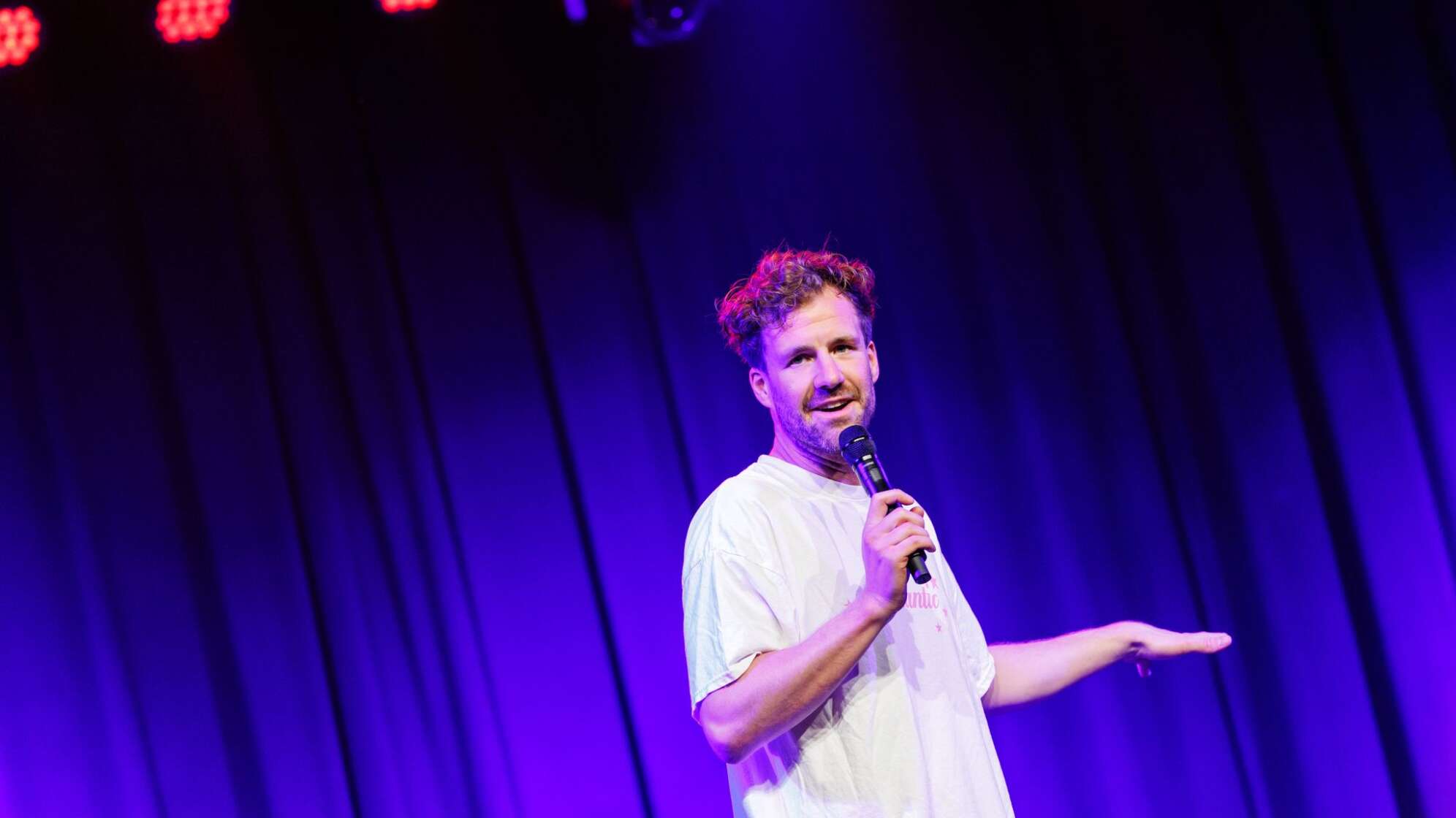 Auftritt vom Comedian Luke Mockridge