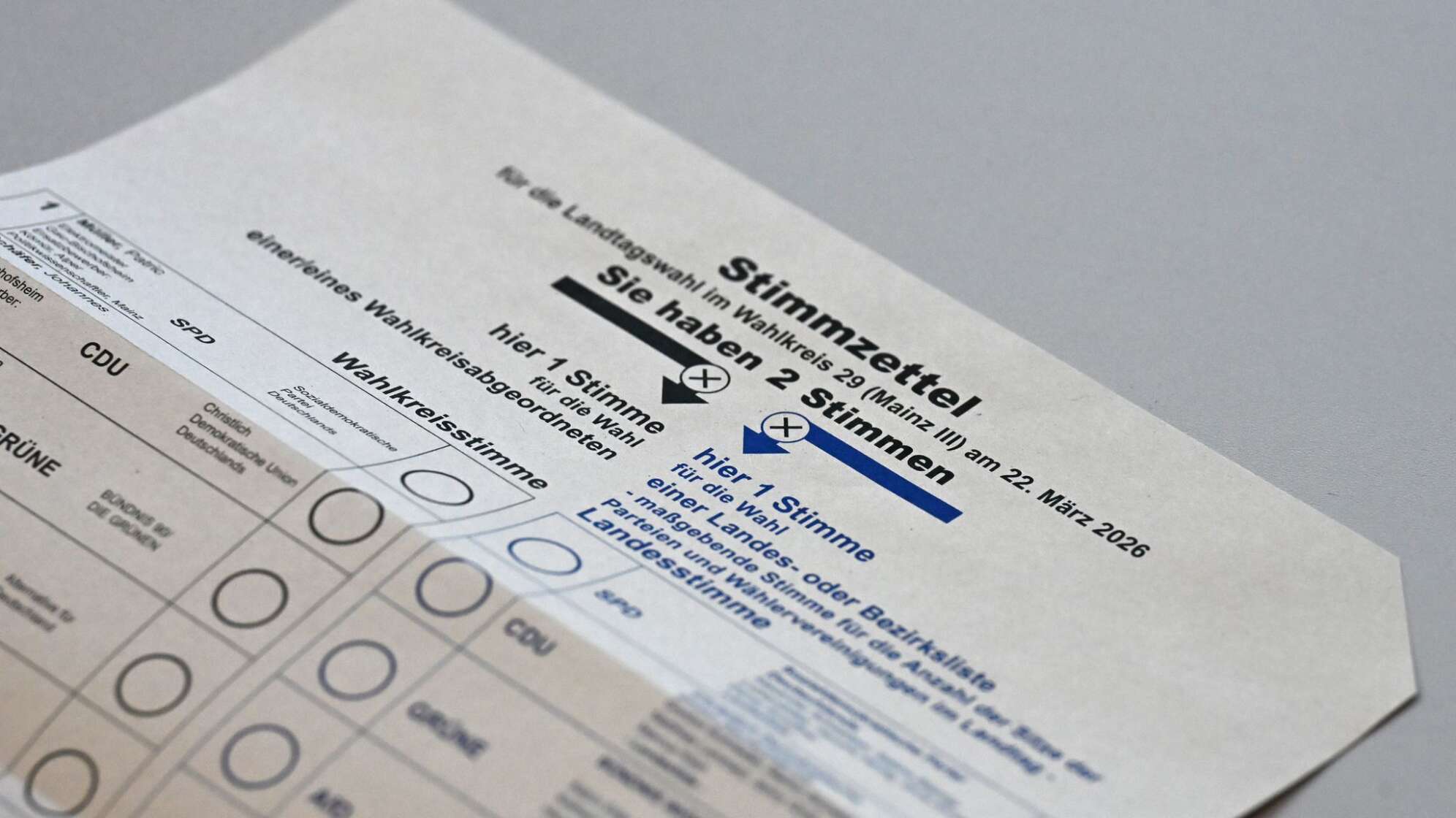 Landtagswahl in Rheinland-Pfalz - Briefwahl