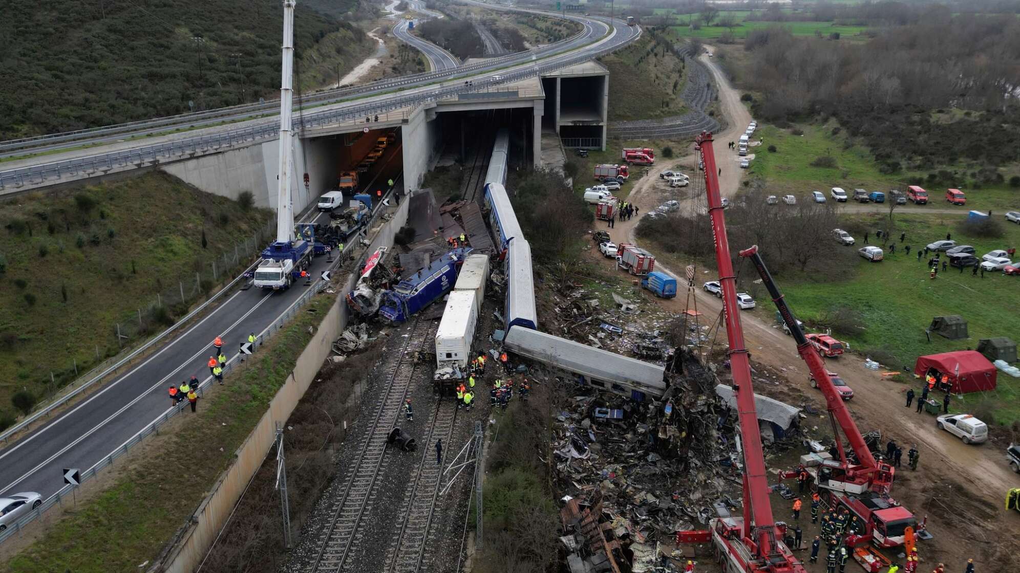 Zugunglück in Griechenland 2023 - Tempi