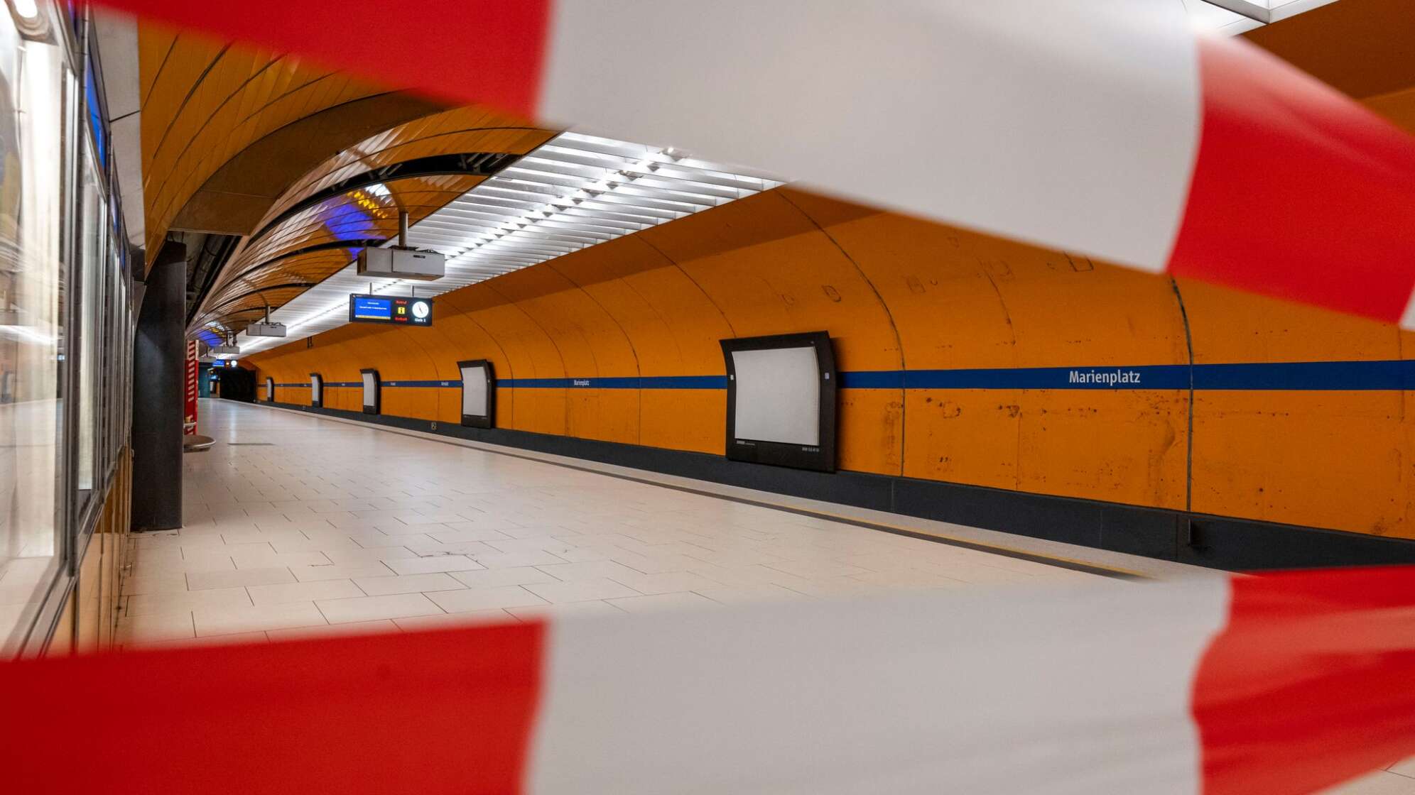 Verdi-Warnstreik im Nahverkehr - München