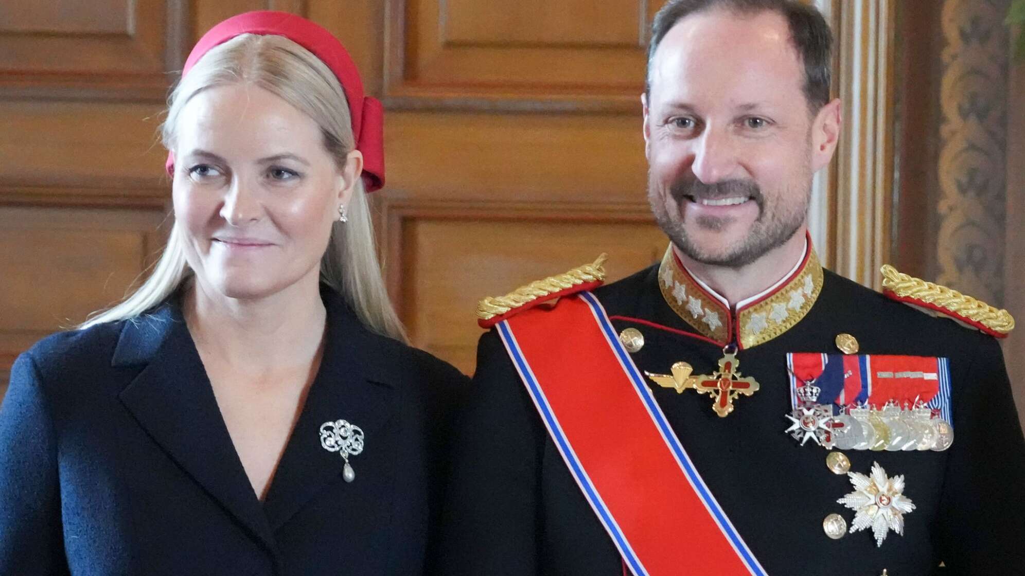 Belgisches Königspaar in Oslo