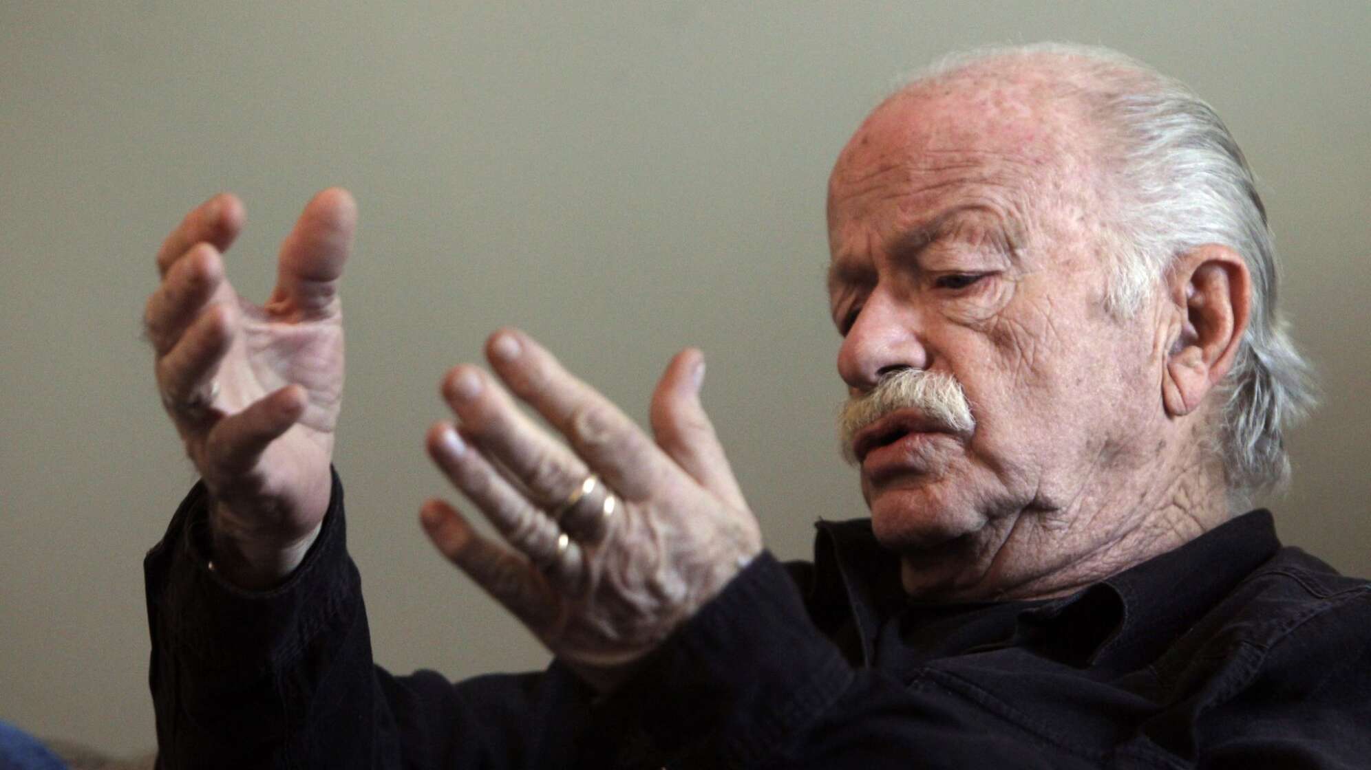 Der italienische Liedermacher Gino Paoli