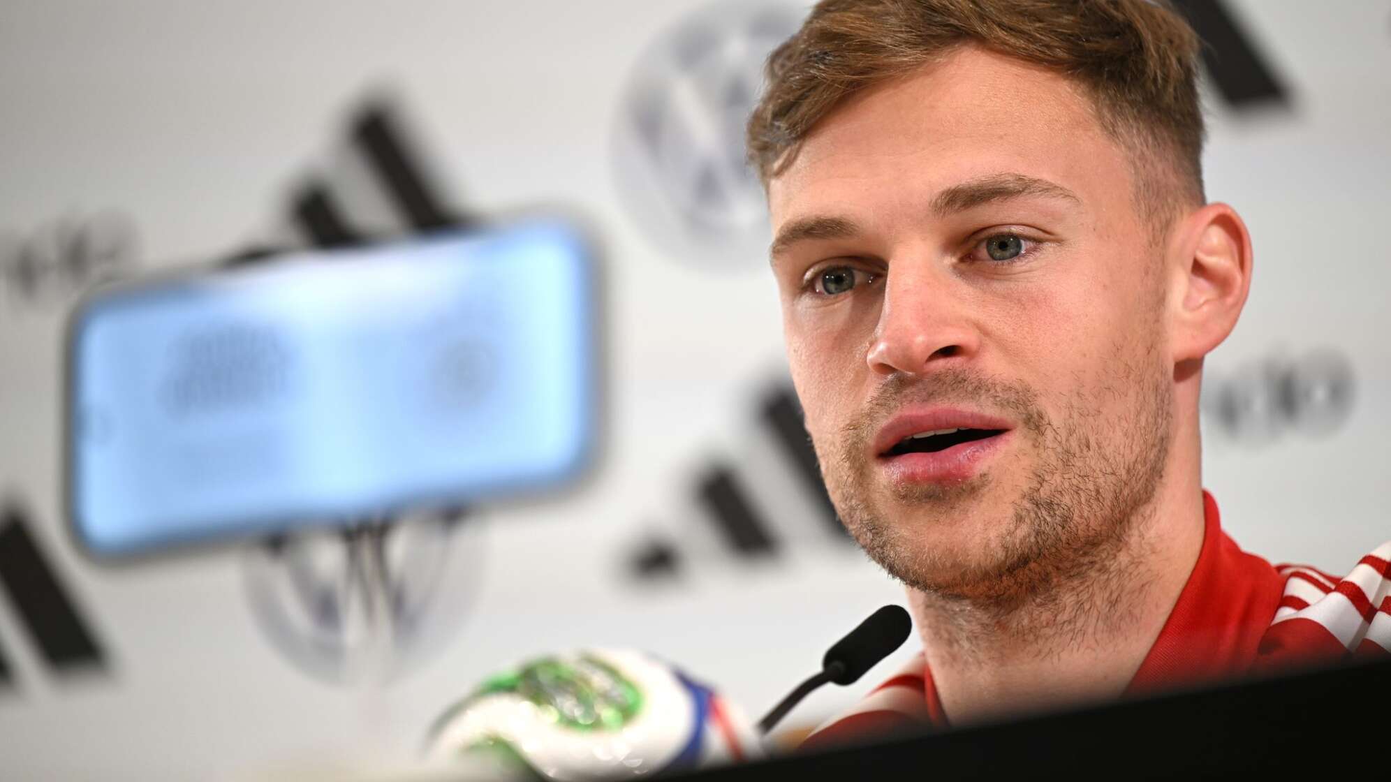 Pressekonferenz Fußball-Nationalmannschaft
