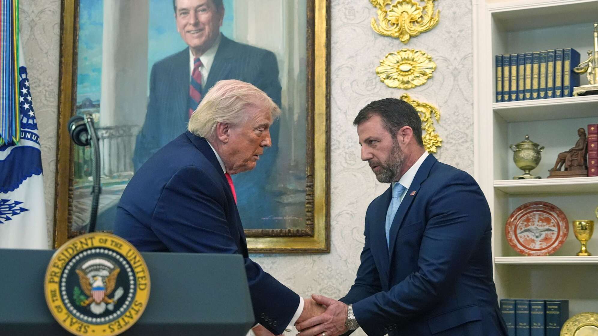 Vereidigung von US-Heimatschutzminister Mullin