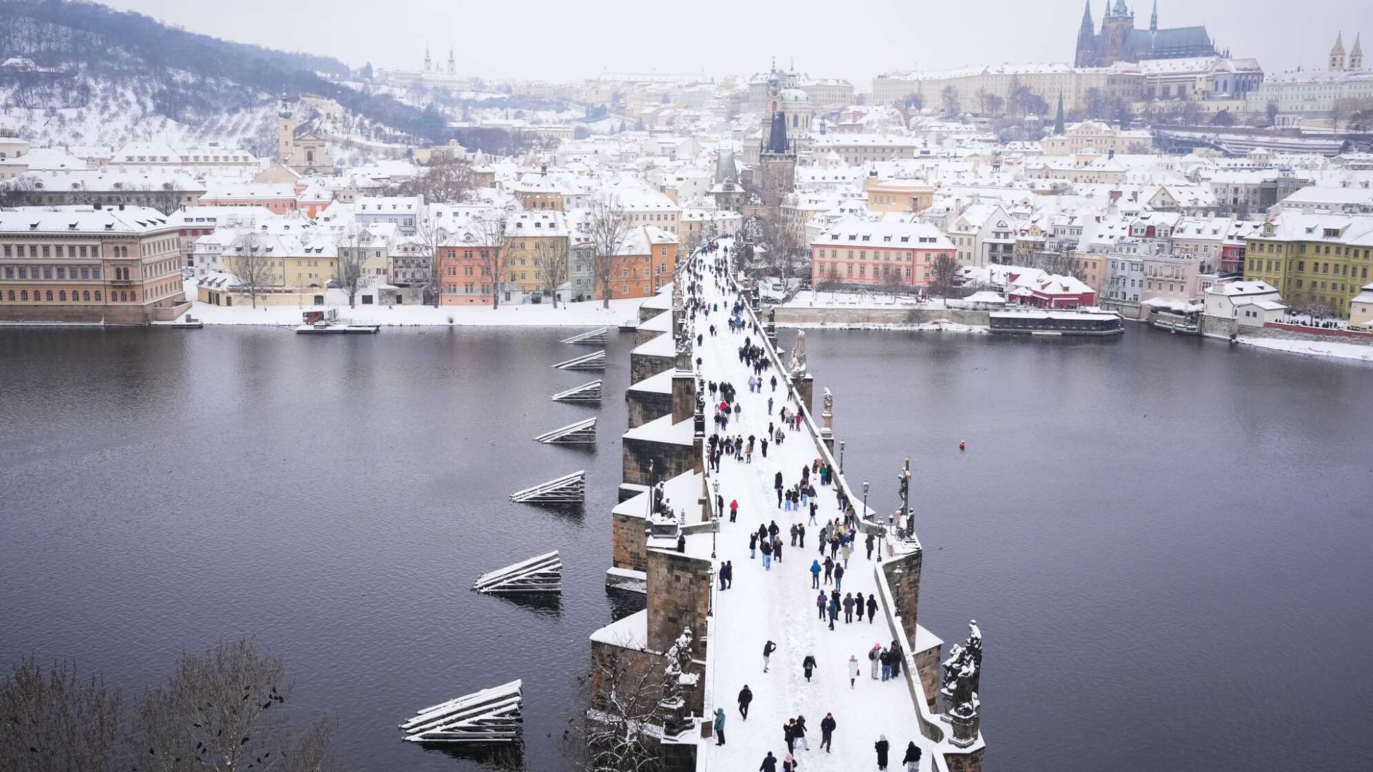 Prag im Winter