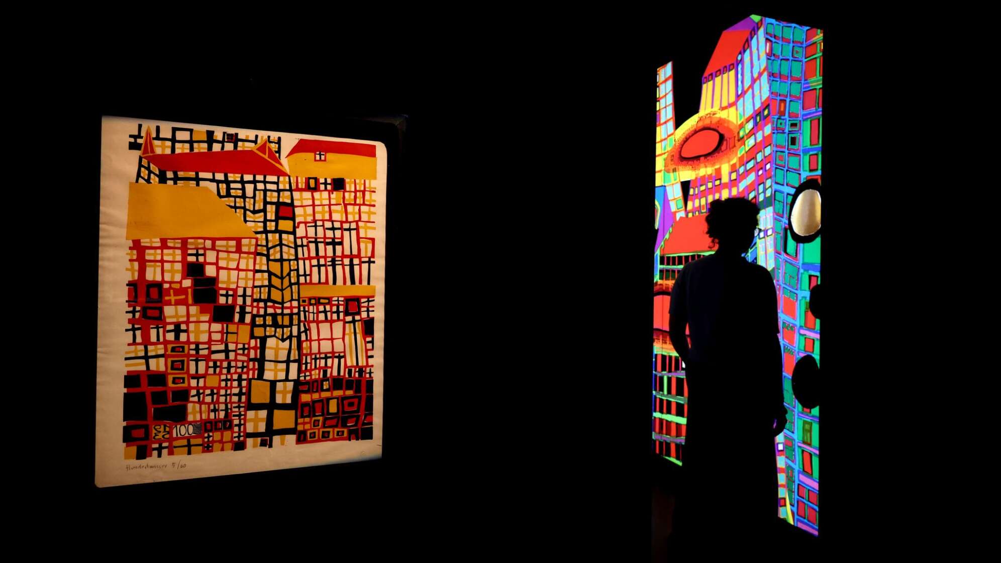 Ausstellung im Kunstforum Hundertwasser