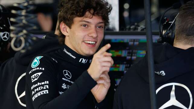 Mercedes-Teenager Antonelli rast zur nächsten Pole Position