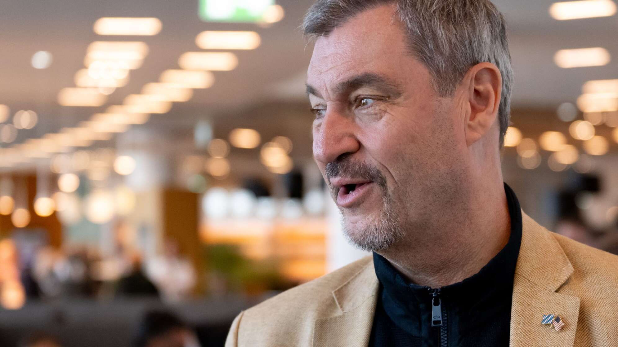 Bayerns Ministerpräsident Söder reist in die USA