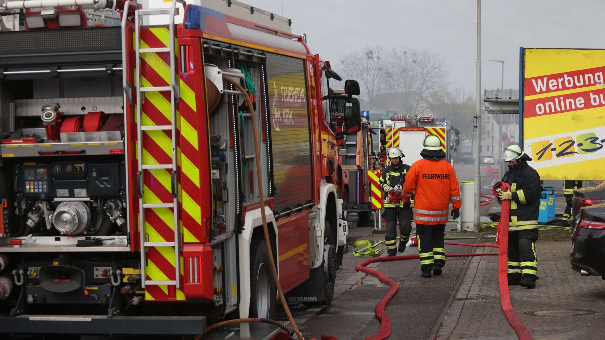 Feuer in Club in Kehl