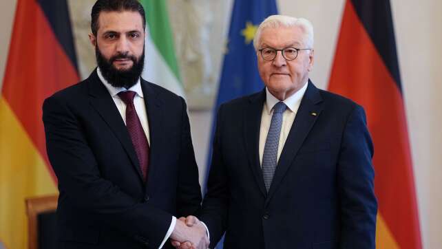 Steinmeier empfängt syrischen Präsidenten al-Scharaa