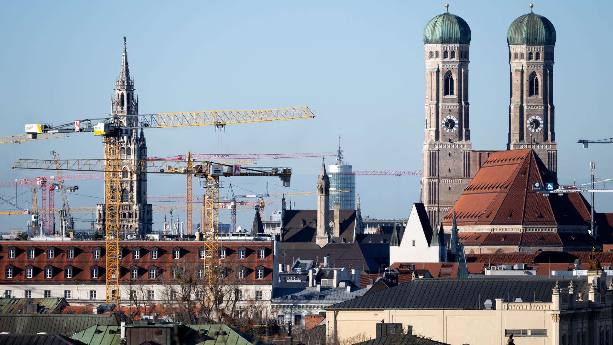 Baustellen in München