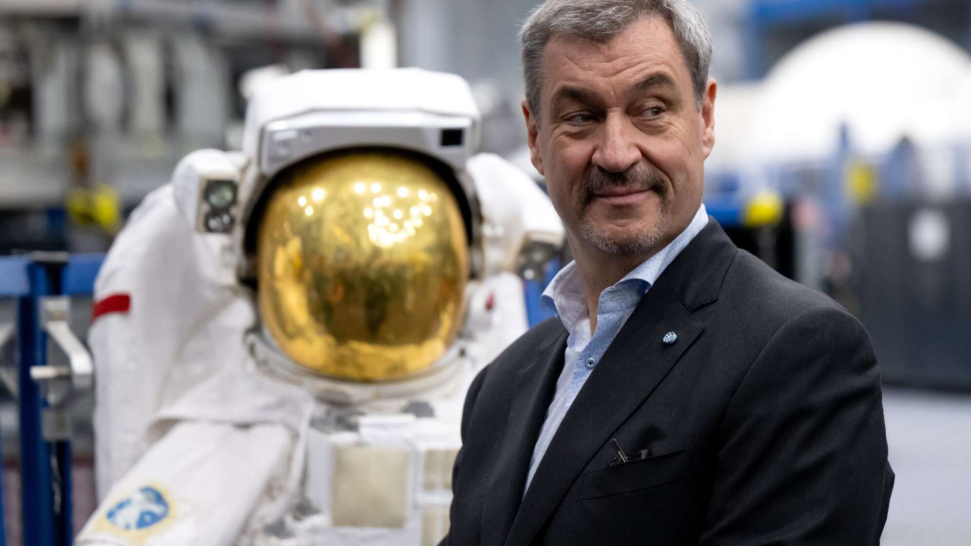 Bayerns Ministerpräsident Söder in den USA