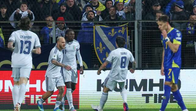 Italiens Triple-Scheitern perfekt - WM-Aus in Bosnien