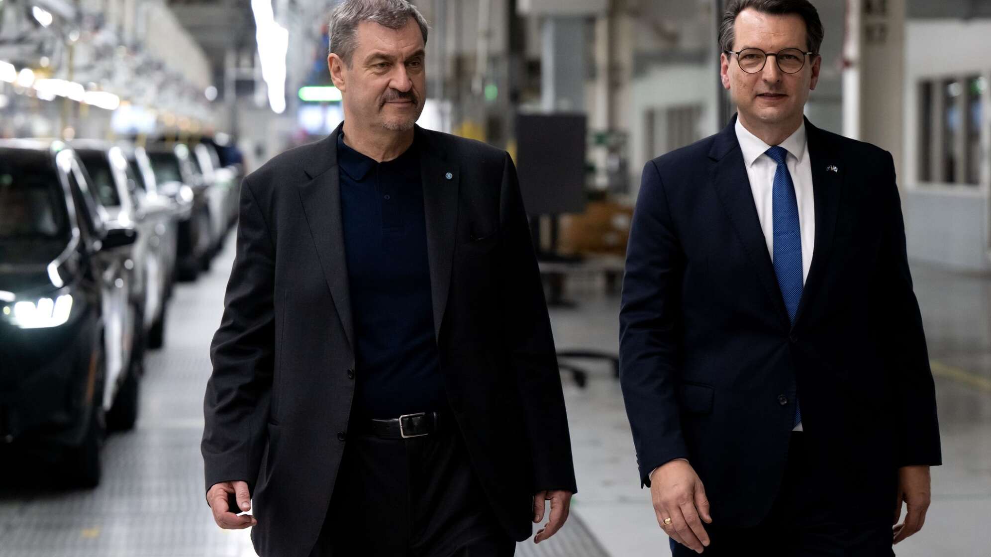 Bayerns Ministerpräsident Söder in den USA