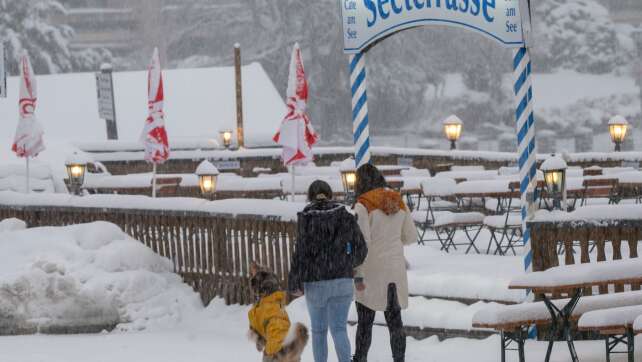 Winter in Bayern gibt nur allmählich auf