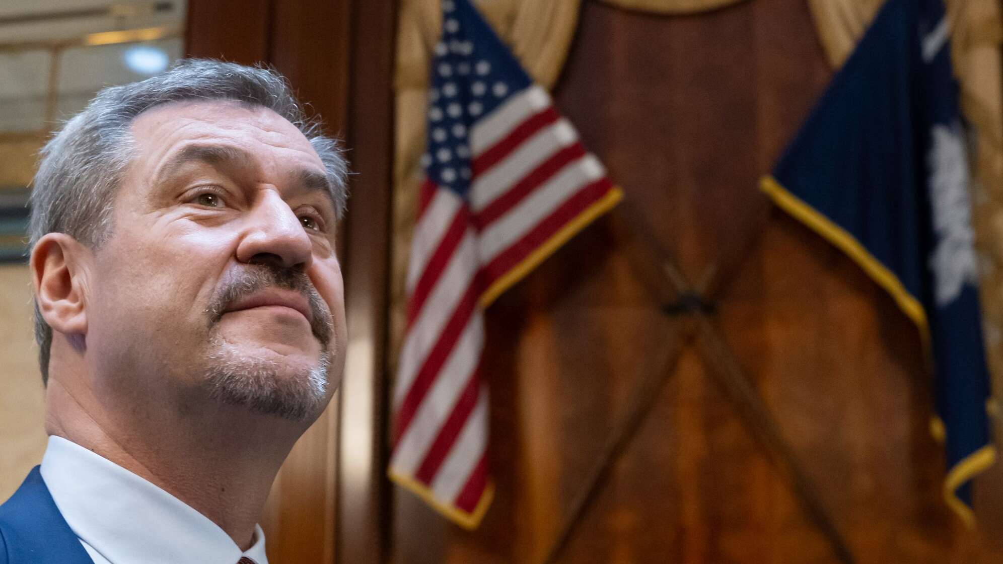 Bayerns Ministerpräsident Söder in den USA