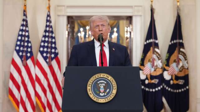 Das fiel bei Trumps Iran-Rede an die Nation auf